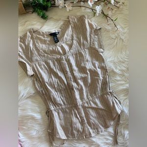H&M Tie waisted Top